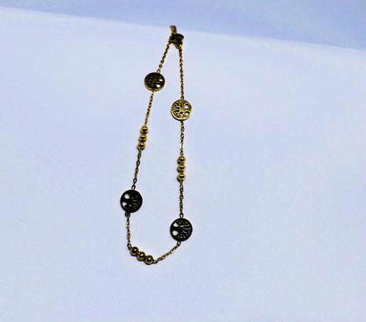 Tobillera Dama Árbol de la Vida