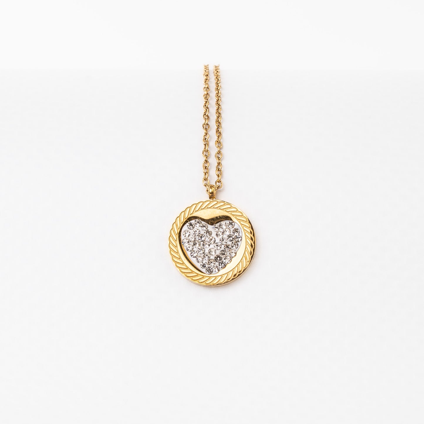 Cadena Corazón Redondo Mujer