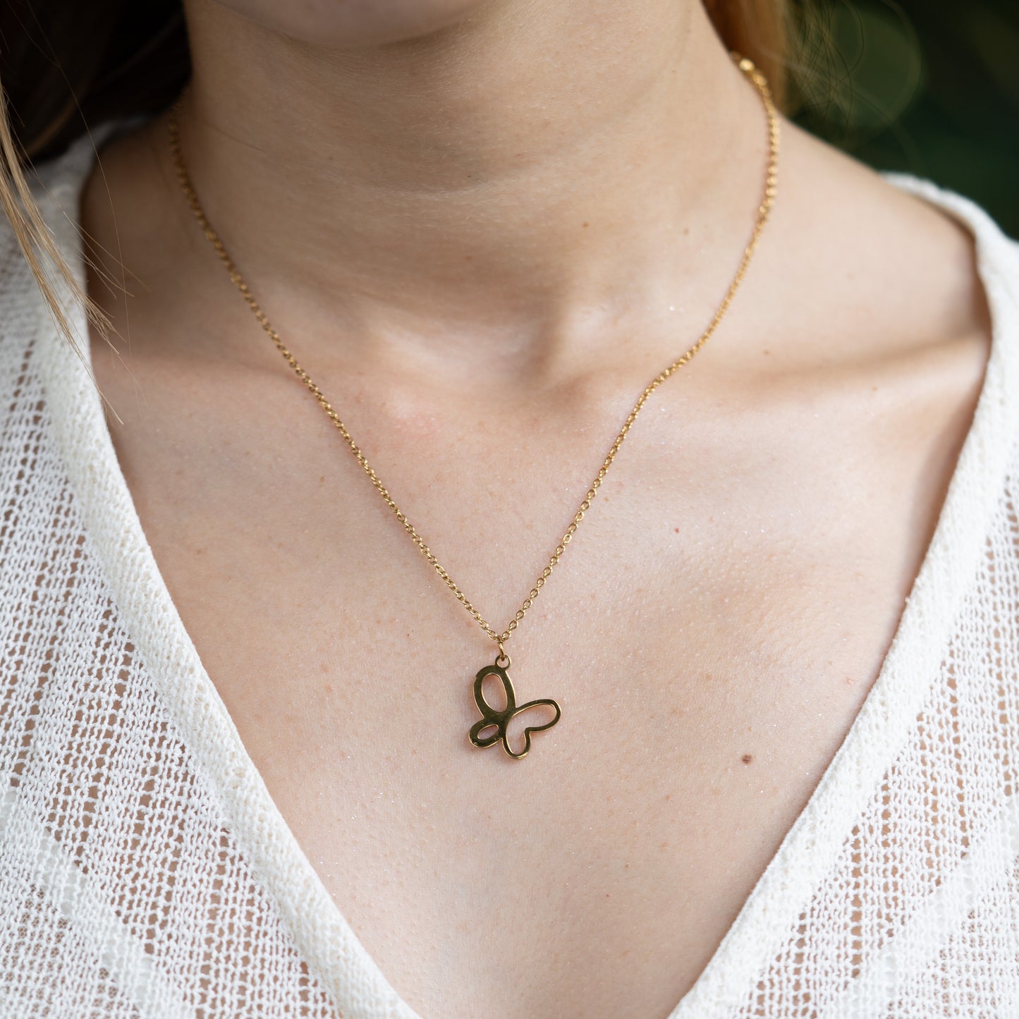 Cadena Mariposa Mujer