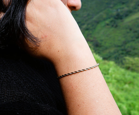 Pulsera Lazo Rosa Mujer