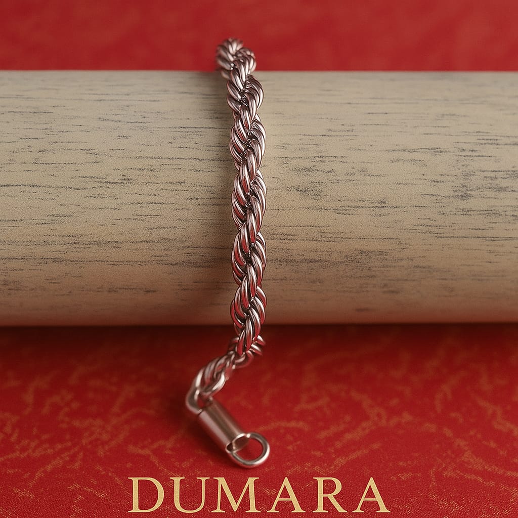 Pulsera Lazo Rosa Hombre